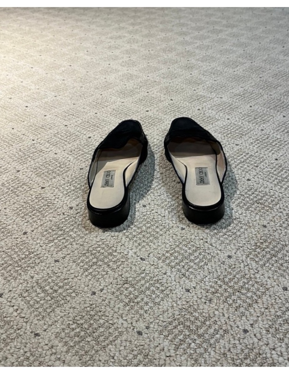 JIMMY CHOO Archive Slide Suede Leather Mules. - Picture 5 of 11